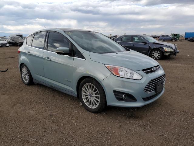 1FADP5BU7EL515518 - 2014 FORD C-MAX SEL TEAL photo 1