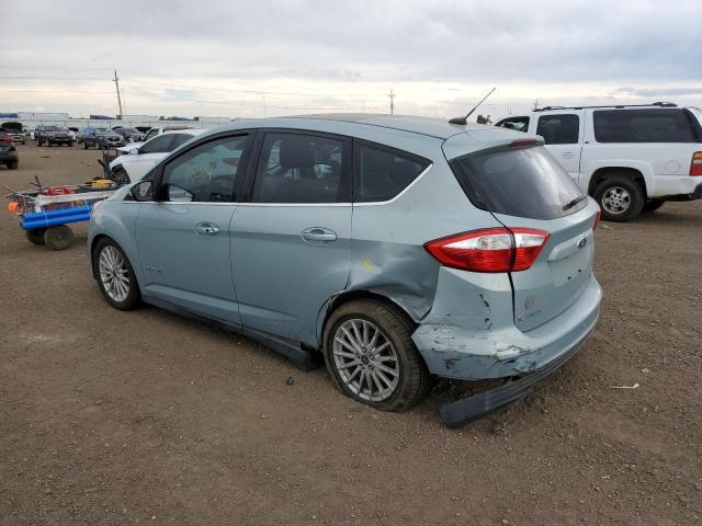 1FADP5BU7EL515518 - 2014 FORD C-MAX SEL TEAL photo 3