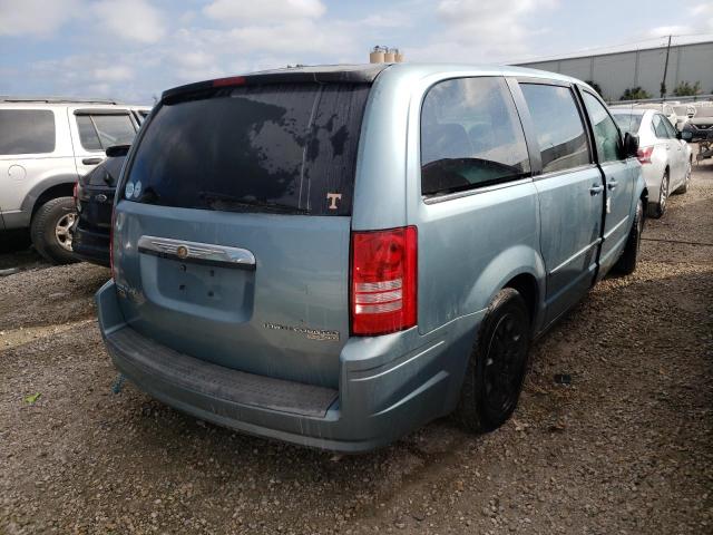 2A8HR44E59R593923 - 2009 CHRYSLER TOWN & COU BLUE photo 4