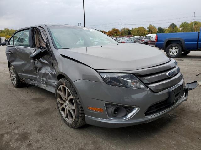 3FAHP0CG1CR208390 - 2012 FORD FUSION SEL GRAY photo 1