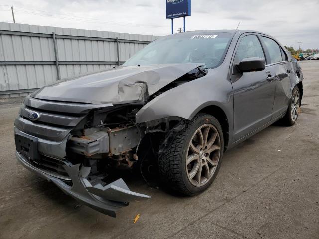 3FAHP0CG1CR208390 - 2012 FORD FUSION SEL GRAY photo 2