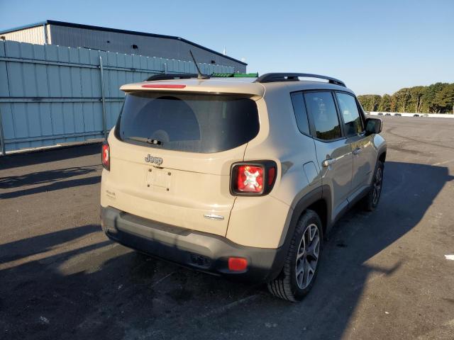 ZACCJBBT6FPB35886 - 2015 JEEP RENEGADE L TAN photo 4