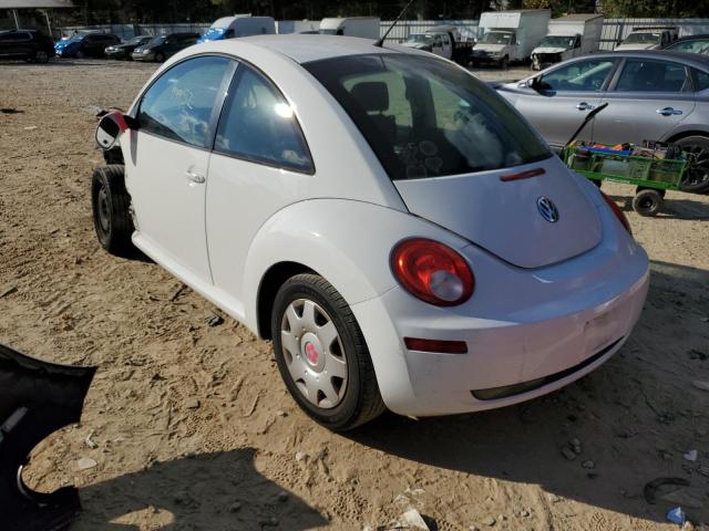 3VWPW3AG0AM008802 - 2010 VOLKSWAGEN NEW BEETLE WHITE photo 3