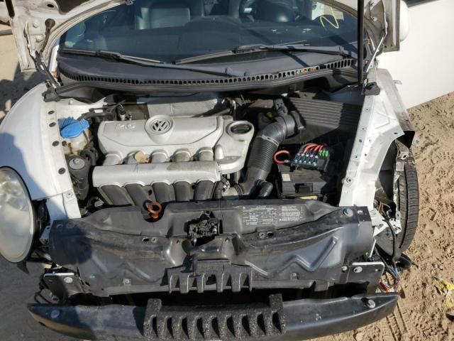 3VWPW3AG0AM008802 - 2010 VOLKSWAGEN NEW BEETLE WHITE photo 7