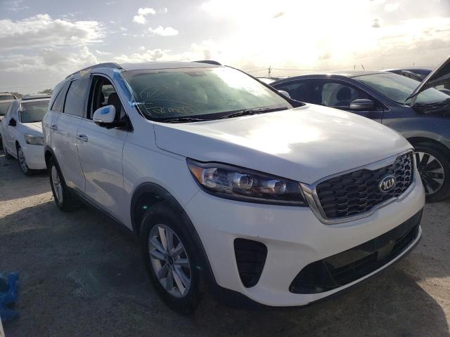 5XYPG4A35LG676677 - 2020 KIA SORENTO L WHITE photo 1