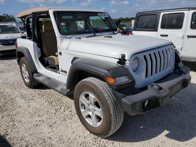 1C4HJXAG6NW252702 - 2022 JEEP WRANGLER S თეთრი ფოტო 1