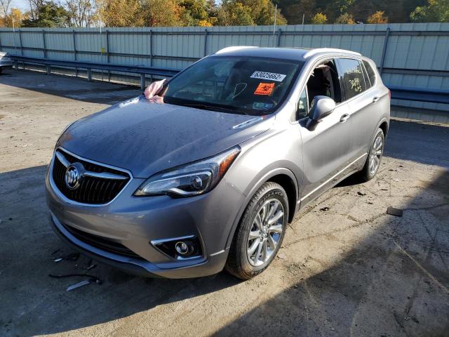 LRBFXCSA5KD020946 - 2019 BUICK ENVISION E GRAY photo 2