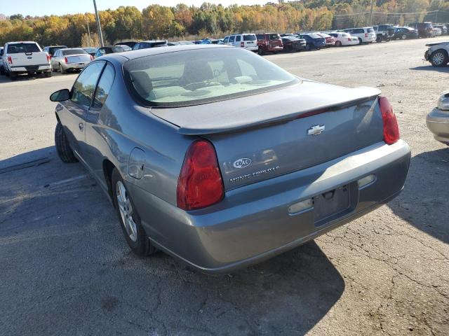 2G1WJ15K069171829 - 2006 CHEVROLET MONTE CARL 灰色 照片 3