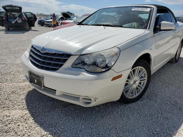 1C3LC55R08N294897 - 2008 CHRYSLER SEBRING TO WHITE photo 2