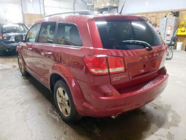 3D4PH1FG2BT515169 - 2011 DODGE JOURNEY MA MAROON photo 3