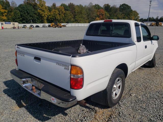 5TEVL52N74Z369592 - 2004 TOYOTA TACOMA XTR WHITE photo 4