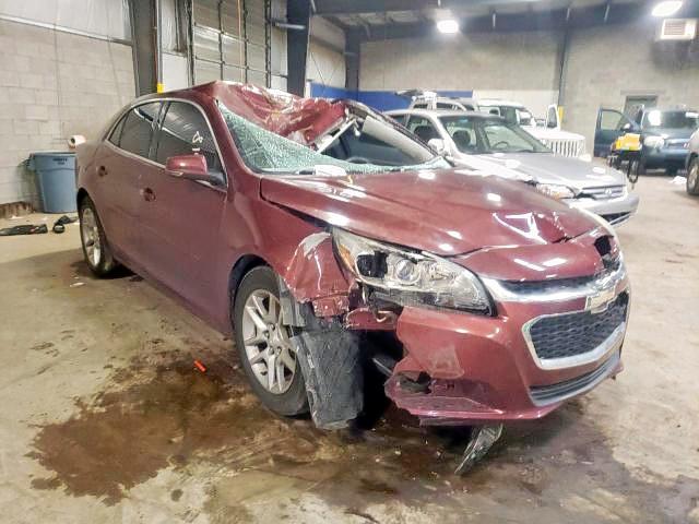 1G11C5SL2FF139254 - 2015 CHEVROLET MALIBU 1LT ბურგუნდია ფოტო 1