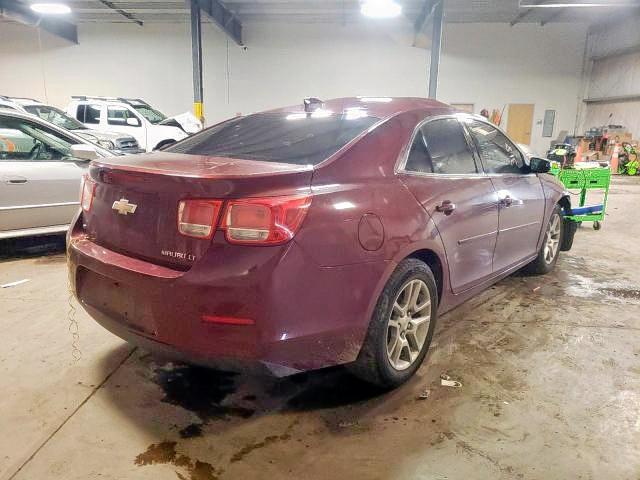 1G11C5SL2FF139254 - 2015 CHEVROLET MALIBU 1LT ბურგუნდია ფოტო 4