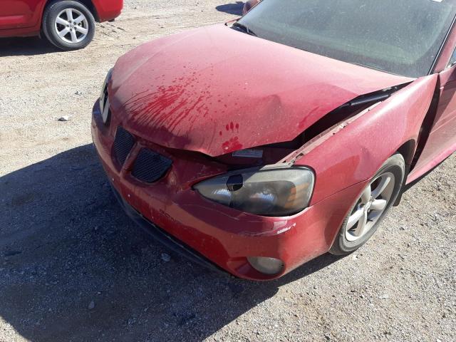 2G2WP552881119576 - 2008 PONTIAC GRAND PRIX წითელი ფოტო 9