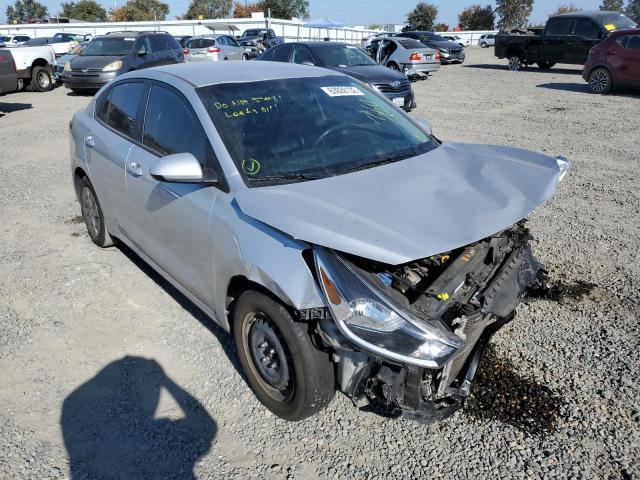 3KPA24AB1KE236110 - 2019 KIA RIO S SILVER photo 1