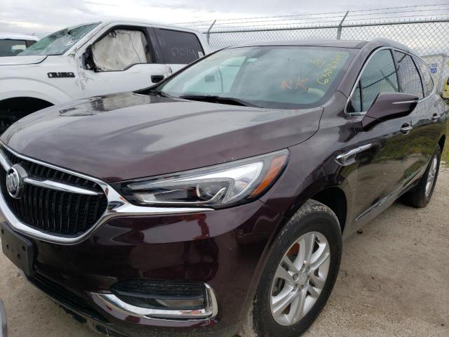 5GAERBKW7JJ145722 - 2018 BUICK ENCLAVE ES BURGUNDY photo 2