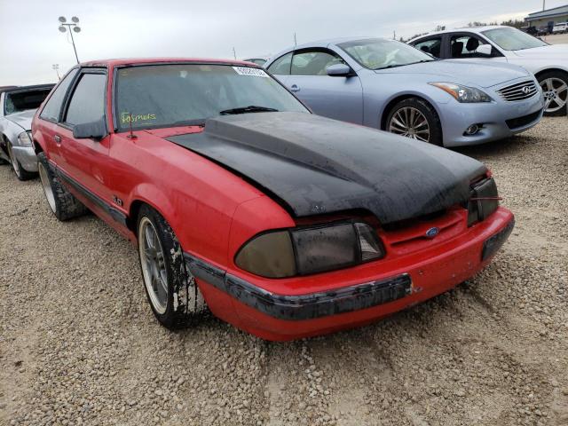 1FABP41EXKF117984 - 1989 FORD MUSTANG LX RED photo 1