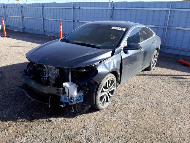 1G1ZG5ST4LF057495 - 2020 CHEVROLET MALIBU RS Graphit Foto 2