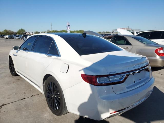 1LN6L9SK9J5612413 - 2018 LINCOLN CONTINENTA WHITE photo 3