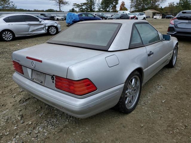 WDBFA76F9VF147593 - 1997 MERCEDES-BENZ SL 600 SILVER photo 4