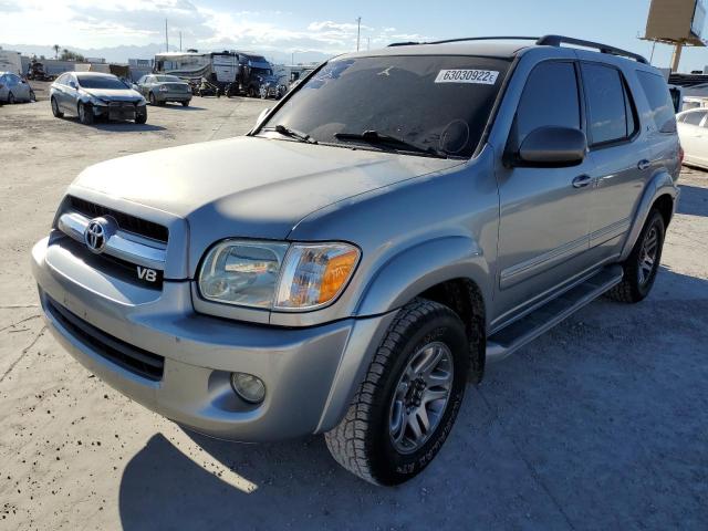 5TDZT34A86S276774 - 2006 TOYOTA SEQUOIA SILVER photo 2