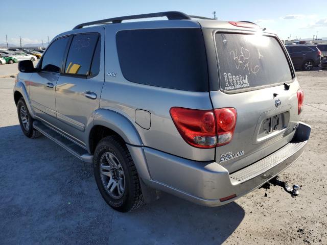 5TDZT34A86S276774 - 2006 TOYOTA SEQUOIA SILVER photo 3