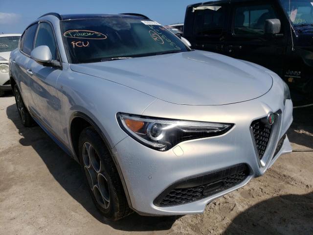 ZASPAKBN3N7D31676 - 2022 ALFA ROMEO STELVIO TI SILVER photo 1