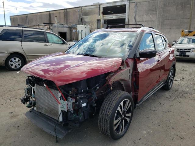 3N1CP5CU9KL491679 - 2019 NISSAN KICKS S RED photo 2