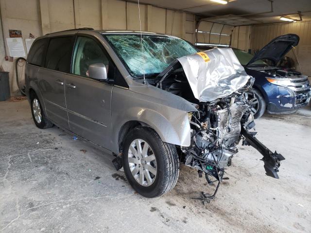 2C4RC1BG9DR667904 - 2013 CHRYSLER TOWN & COU SILVER photo 1