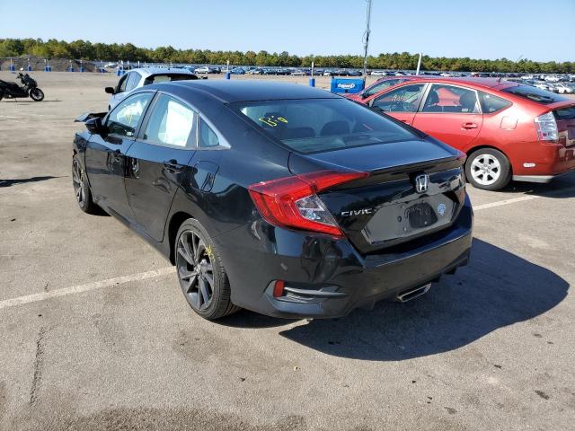 2HGFC2F85KH577472 - 2019 HONDA CIVIC SPOR BLACK photo 3