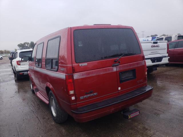 1GDDM19W8YB505959 - 2000 GMC SAFARI XT BURGUNDY photo 3