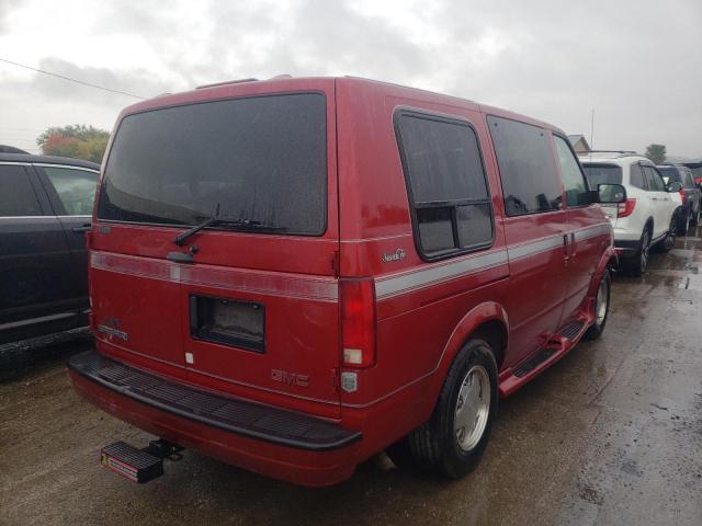 1GDDM19W8YB505959 - 2000 GMC SAFARI XT BURGUNDY photo 4