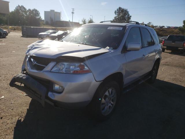 2HNYD18833H527662 - 2003 ACURA MDX TOURIN SILVER photo 2