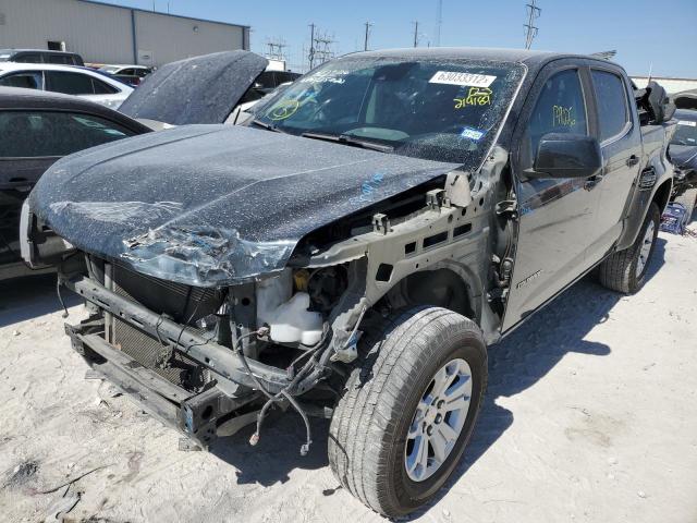 1GCGSCEN7J1219189 - 2018 CHEVROLET COLORADO L GRAY photo 2