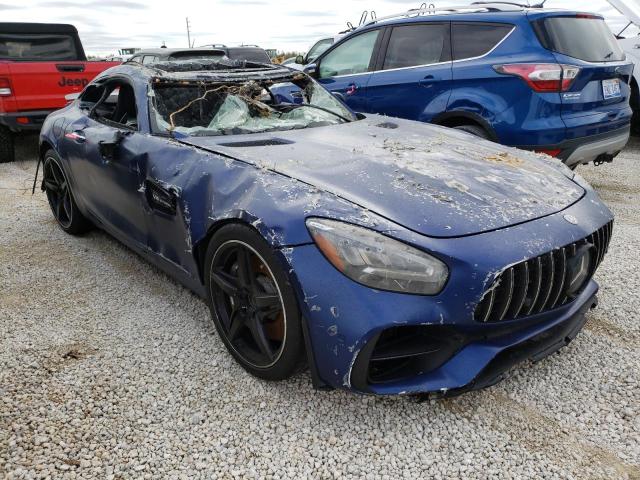 WDDYJ7HA6LA028153 - 2020 MERCEDES-BENZ AMG GT BLUE photo 1