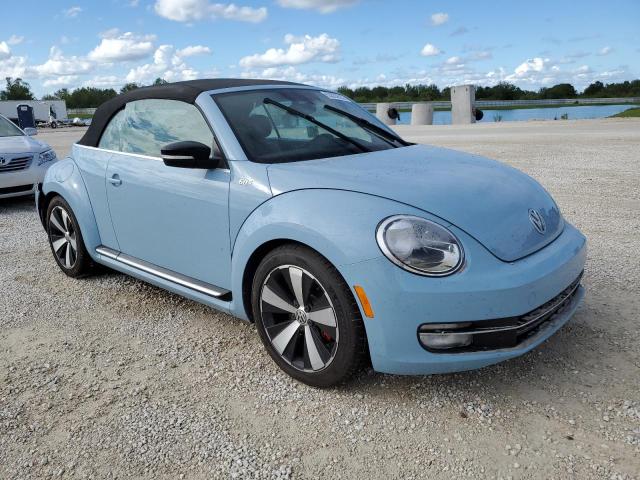 3VW7A7AT7DM801067 - 2013 VOLKSWAGEN BEETLE TUR BLUE photo 1