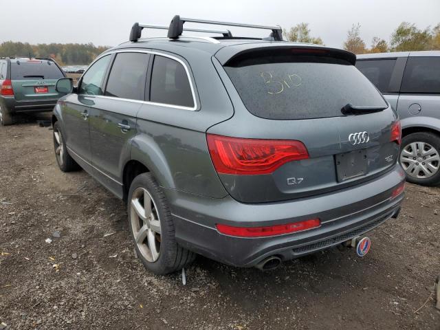 WA1DGAFE4ED013981 - 2014 AUDI Q7 PRESTIG GRAY photo 3