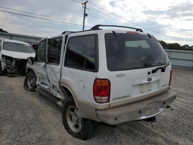 1FMZU74E6YZA50852 - 2000 FORD EXPLORER E WHITE photo 3