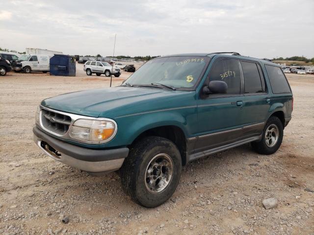 1FMZU32E1WZC35478 - 1998 FORD EXPLORER GREEN photo 2