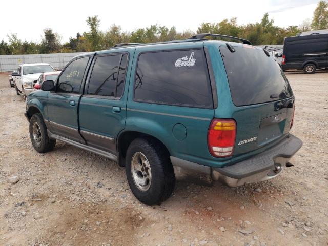 1FMZU32E1WZC35478 - 1998 FORD EXPLORER GREEN photo 3