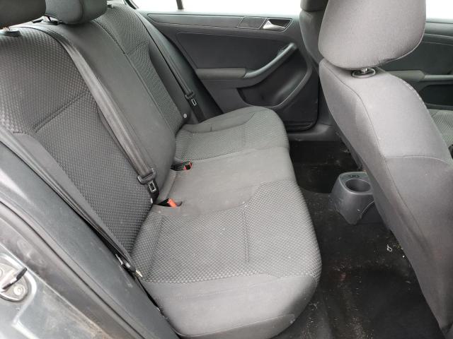 3VW2K7AJ9CM353919 - 2012 VOLKSWAGEN JETTA BASE GRAY photo 6