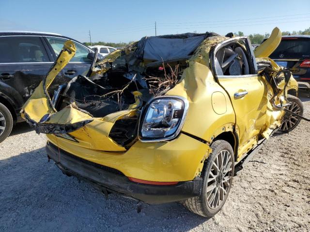 ZFBCFXDB2HP536891 - 2017 FIAT 500X LOUNG YELLOW photo 4