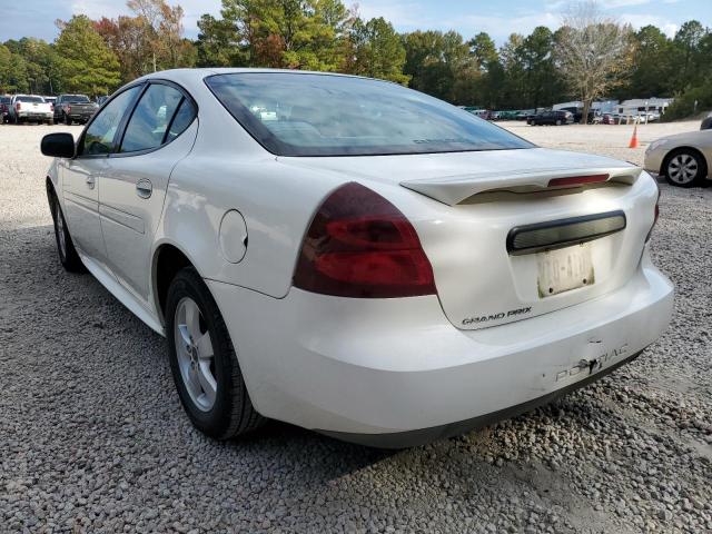 2G2WP522751350016 - 2005 PONTIAC GRAND PRIX თეთრი ფოტო 3