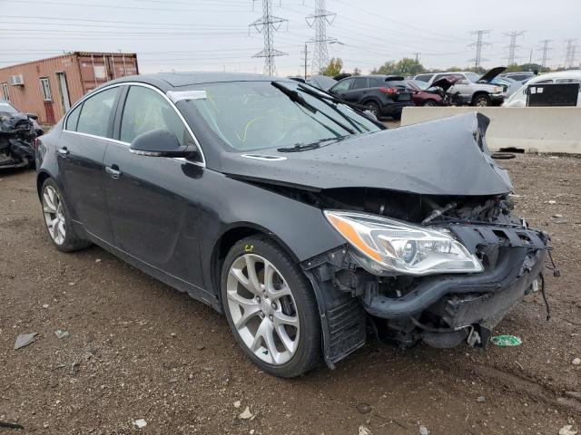 2G4GU5GX9E9200841 - 2014 BUICK REGAL GS Қара фото 1