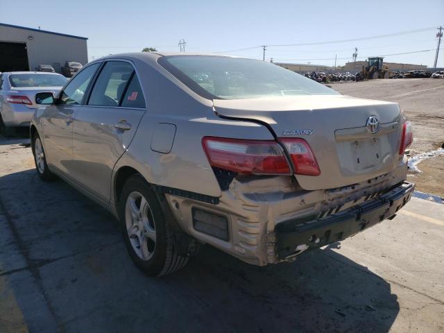 4T1BE46K17U115425 - 2007 TOYOTA CAMRY CE BEIGE photo 3