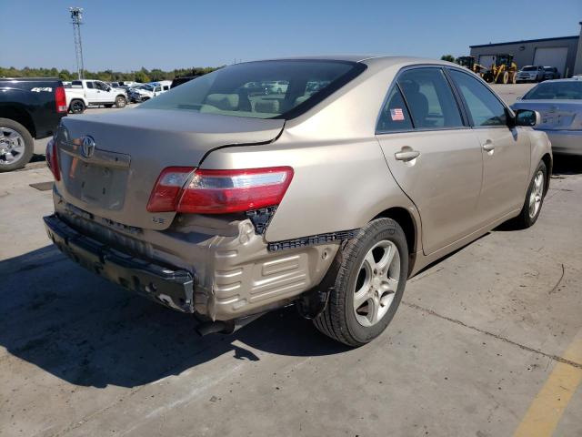 4T1BE46K17U115425 - 2007 TOYOTA CAMRY CE BEIGE photo 4