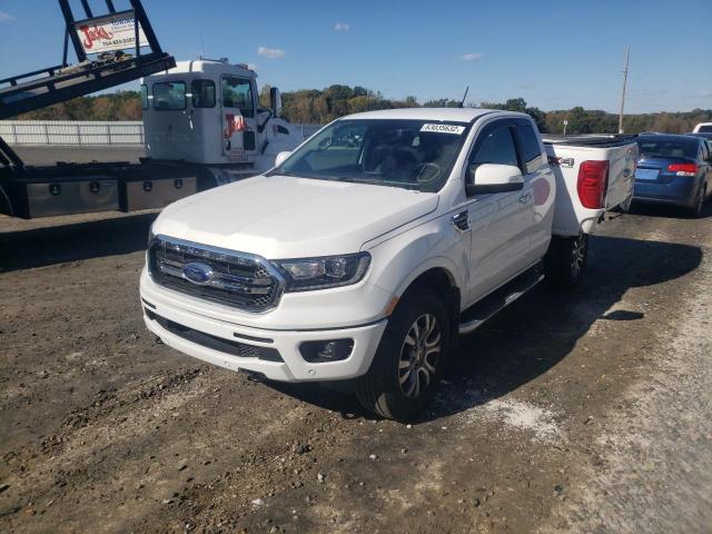 1FTER1FH1KLA21813 - 2019 FORD RANGER XL WHITE photo 2