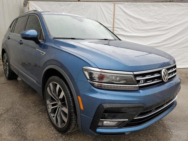 3VV5B7AX7JM161451 - 2018 VOLKSWAGEN TIGUAN SEL BLUE photo 1