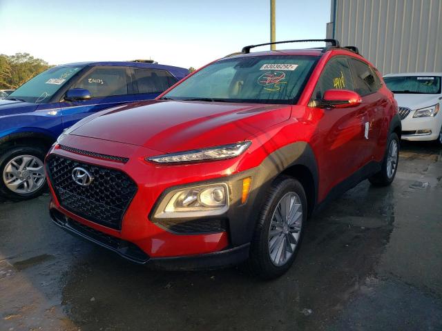 KM8K22AA9LU561988 - 2020 HYUNDAI KONA SEL RED photo 2