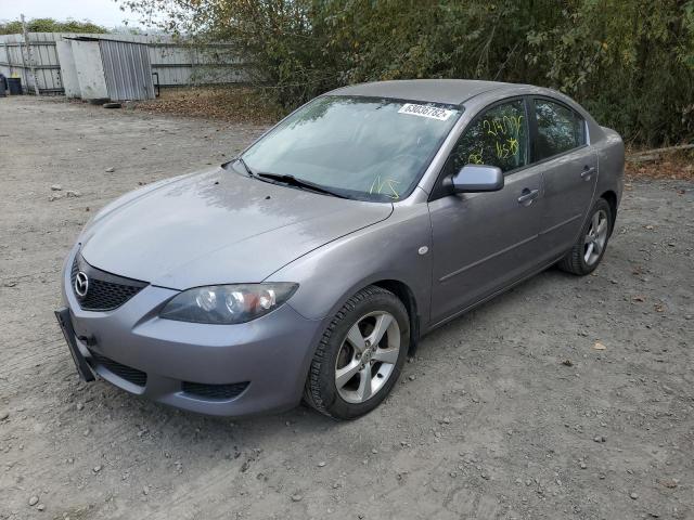 JM1BK32F161498850 - 2006 MAZDA 3 I SILVER photo 2